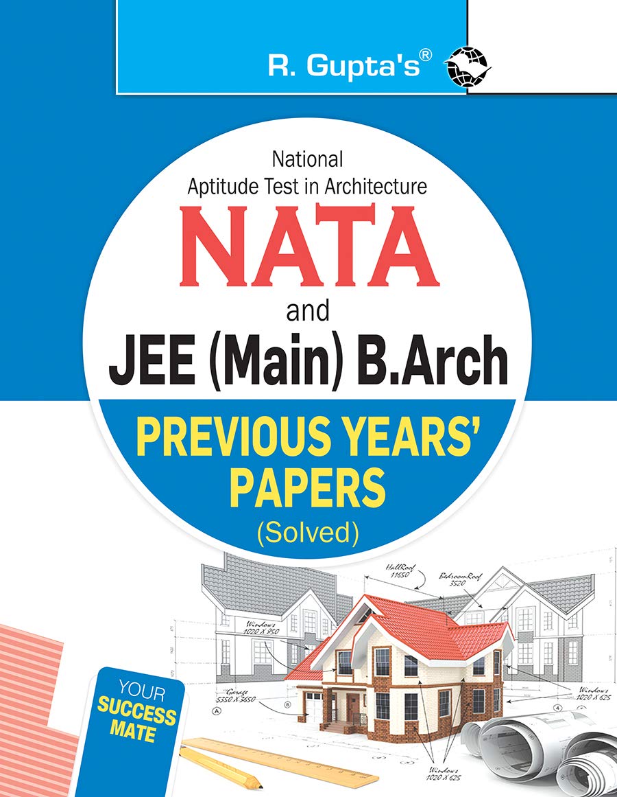 NATA & JEE (Main) B.Arch  Previous Years Papers (Solved)