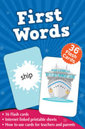 First Words  Flash Cards Box