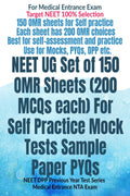 NEET UG Set of 150 OMR Sheets (200 MCQs each) For Self Practice Mock Tests Sample Paper PYQs: NEET DPP Previous Year Test Series