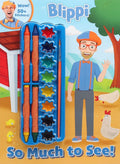Blippi: So Much to See! (Color & Activity with Crayons and Paint)