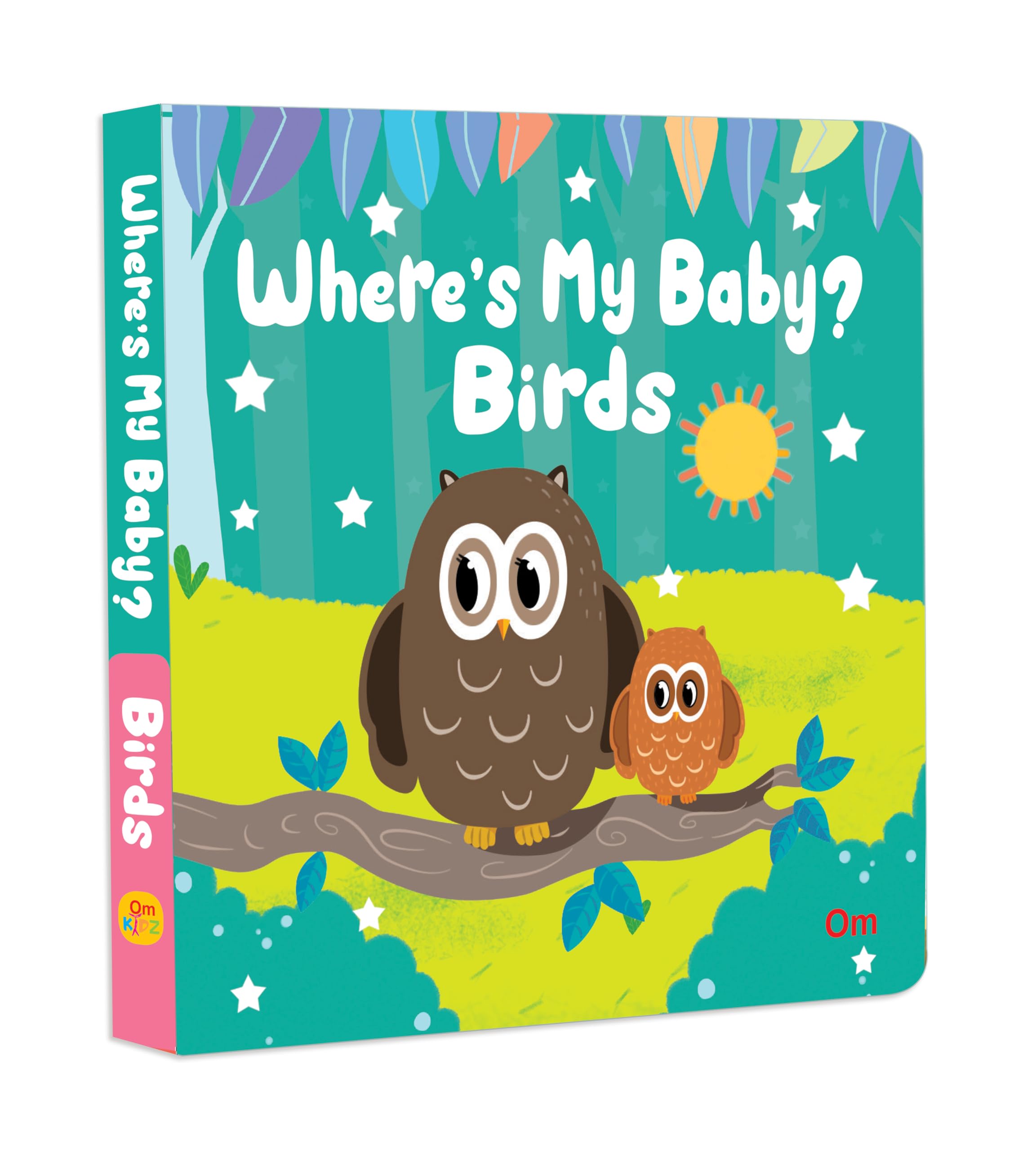 Board Book: Wheres My Baby? Birds  Illustrated Story books for Kids