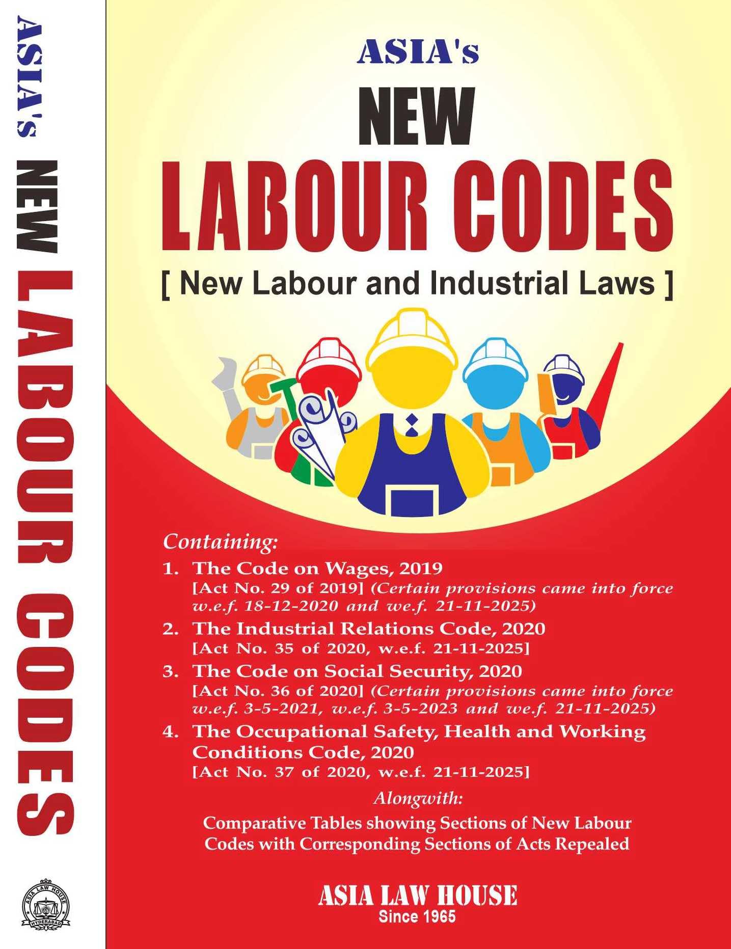 AsiaS New Labour Codes [New Labour And Industrial Laws] 2Nd Edn.26