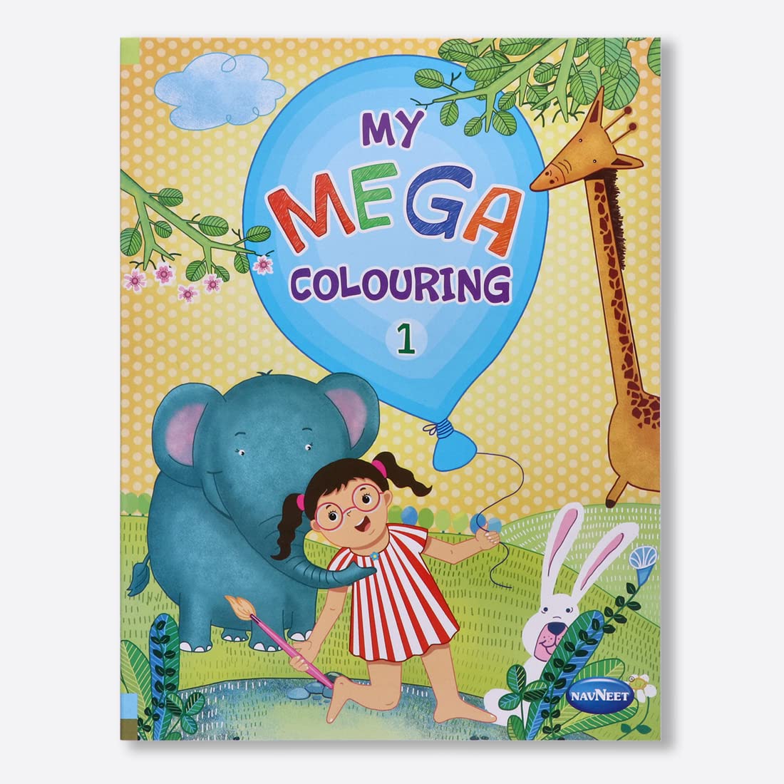 Navneet My Mega Colouring  Book 1