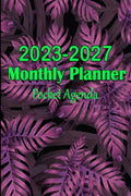 20232027 Monthly Planner Pocket Agenda: 5 Years Journal with Elegant Cover for Women