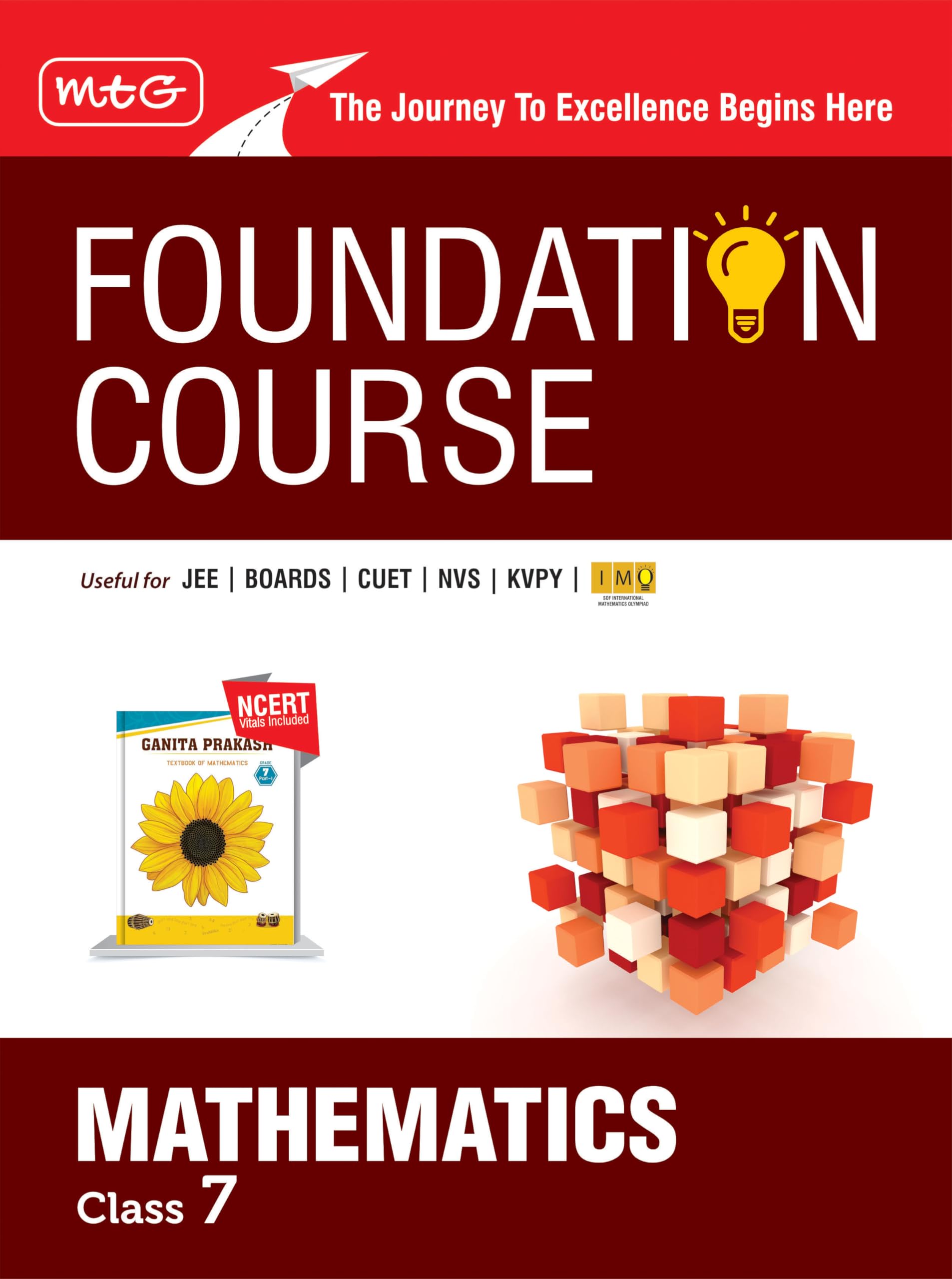 (OLD EDITION) MTG Foundation Course Class 7 Mathematics Book