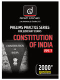 Drishti Judiciary (Pps7) Constitution Of India | English | Comprehensive & ExamFocused Guide With Latest Case Laws, ArticleWi