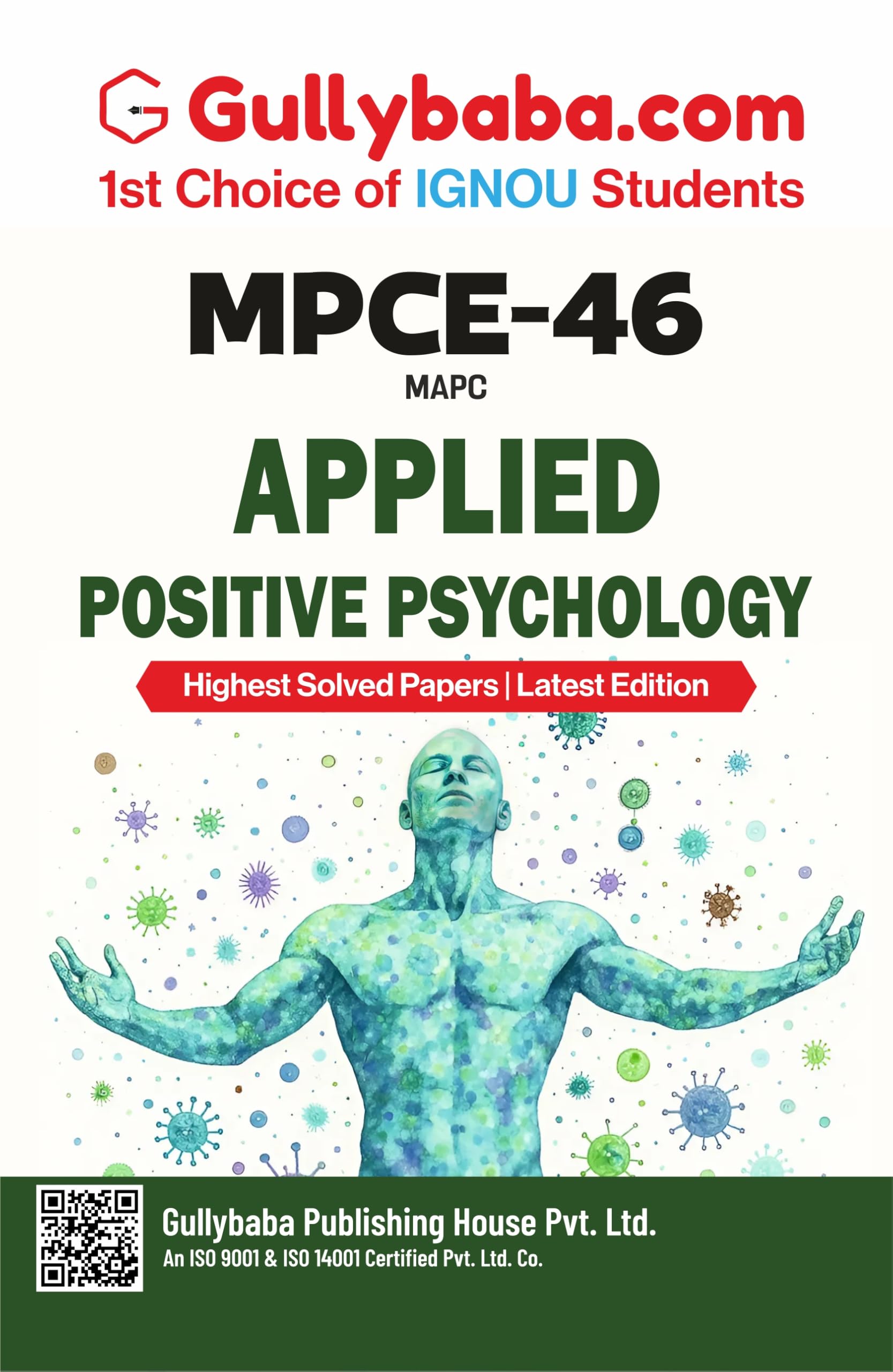 IGNOU MPCE 46 Applied Positive Psychology (ENG) | Help Book/Guide Book Including Previous Year Solved Question Paper & Sample Pa