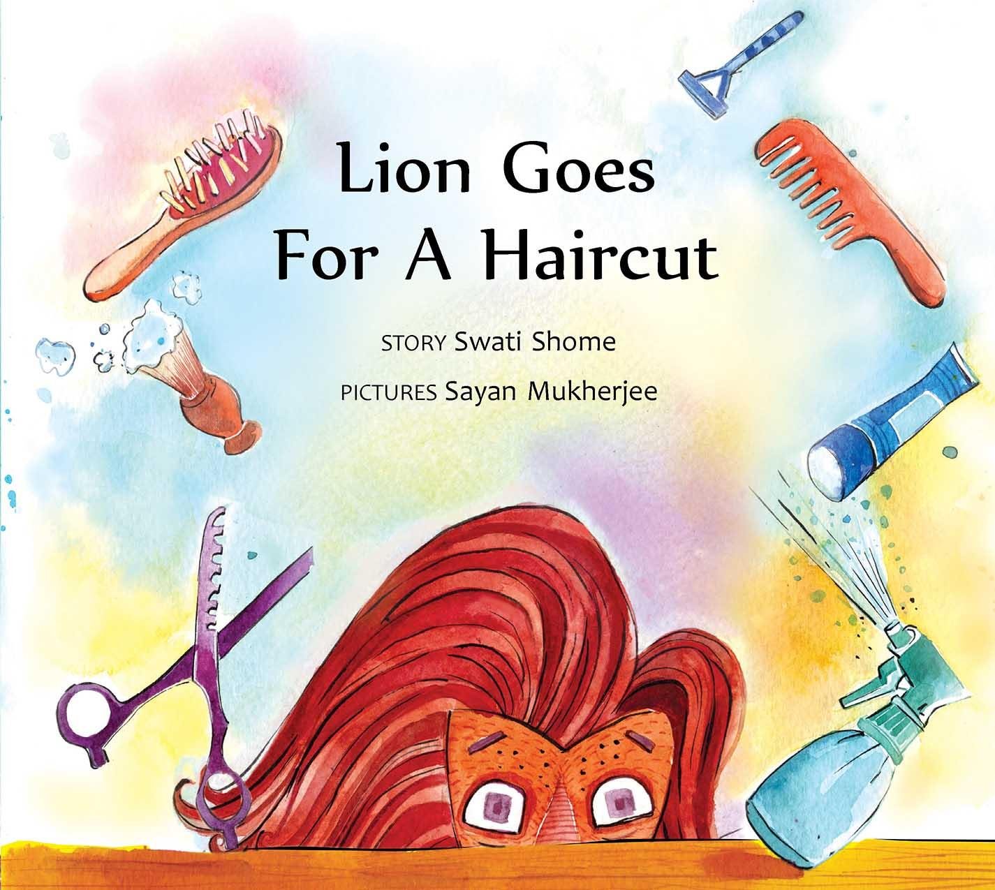 Lion Goes for a Haircut (English)
