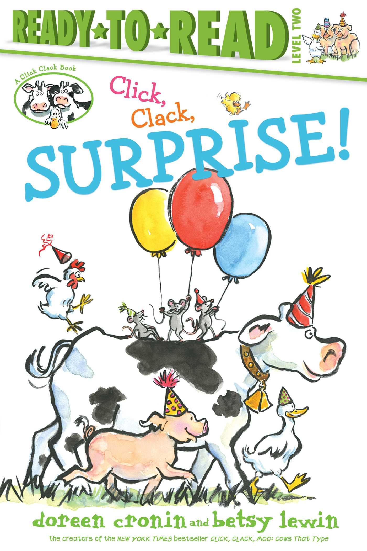 Click, Clack, Surprise!/ReadytoRead Level 2 (A Click Clack Book)
