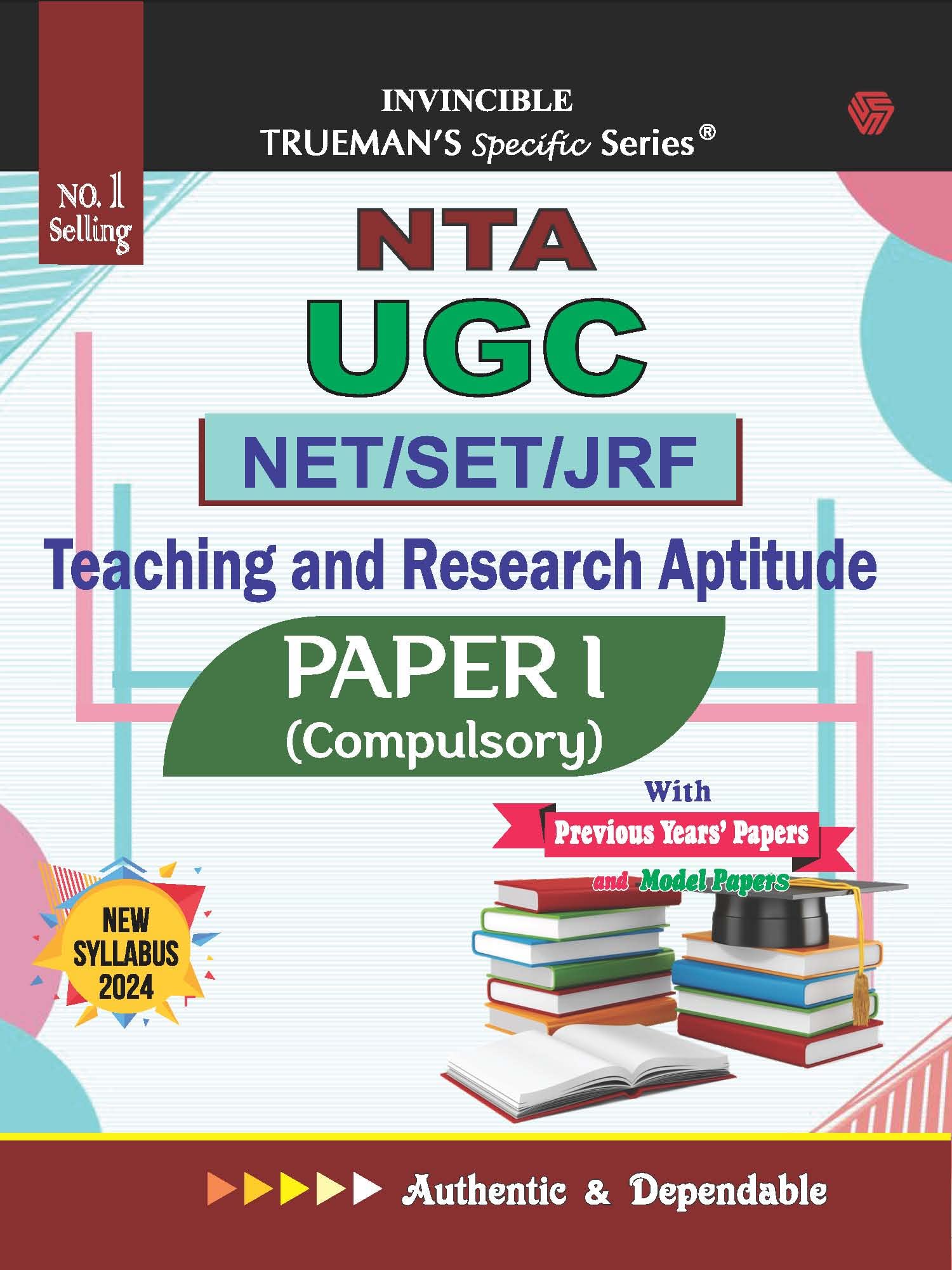 TruemanS Nta Ugc Net/Set/Jrf Paper I  2025 Edition | Teaching & Research Aptitude | 3500+ Mcqs | Includes Previous Year Paper