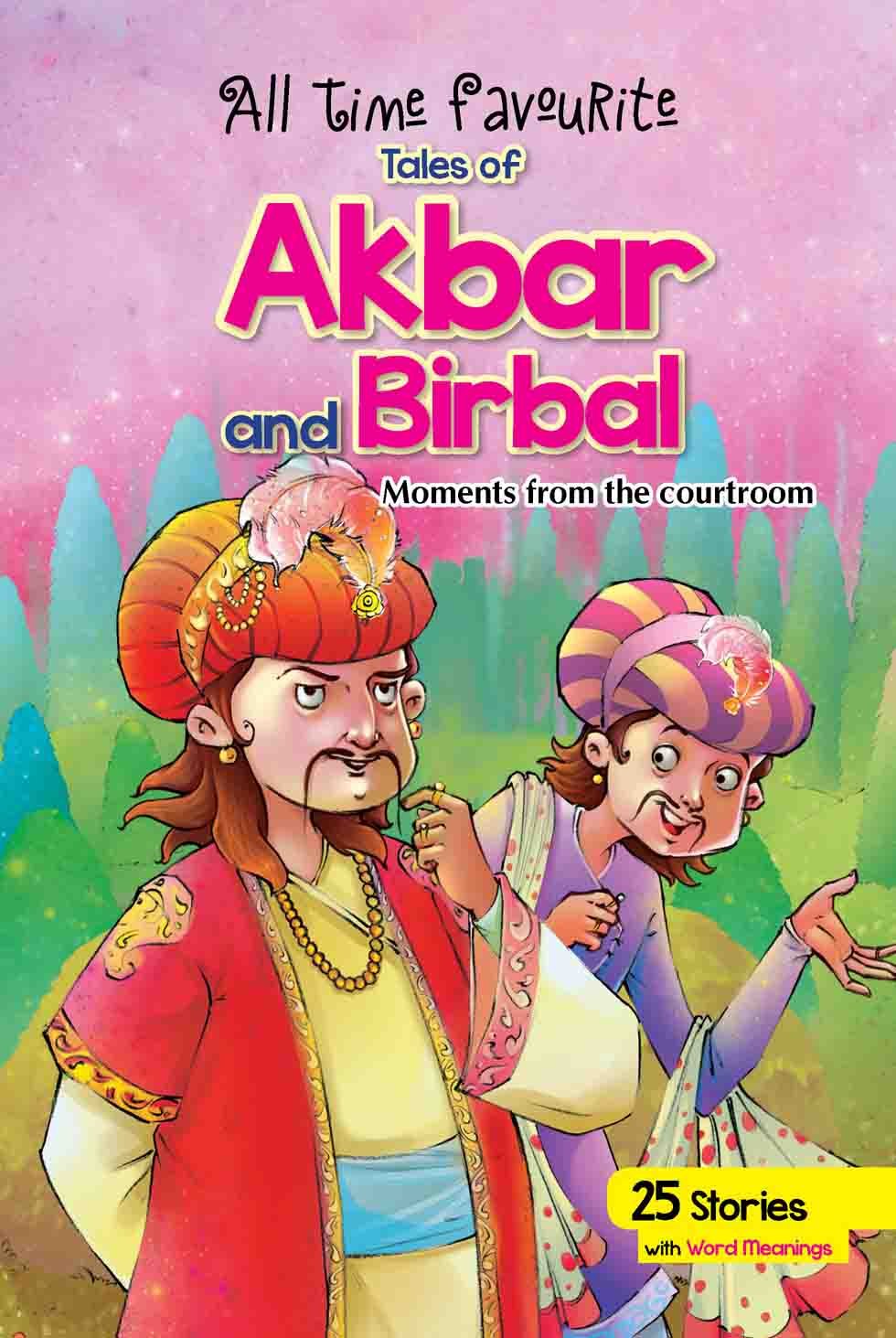Tales Of Akbar and Birbal | Illustrated Story Book | Wisdom and Wit Tales | Hardbound