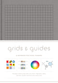 Grids & Guides (Gray): A Notebook for Visual Thinkers (Blank Deluxe Clothbound Journal with Grid, Dot, and Graph Patterns, Great