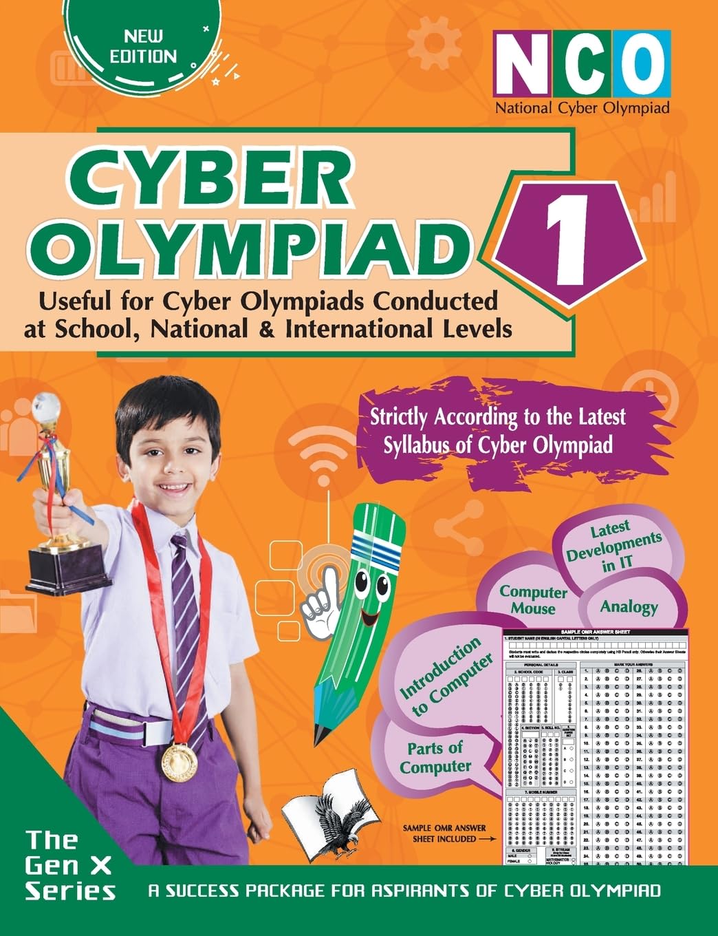 National Cyber Olympiad  Class 1 (With OMR Sheets)