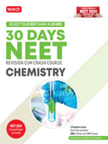 MTG 30 Days Crash Course for NEET Chemistry  NEET Revision CumCrash Course As Per NCERT Rationalised Syllabus for NEET 2024 Ex