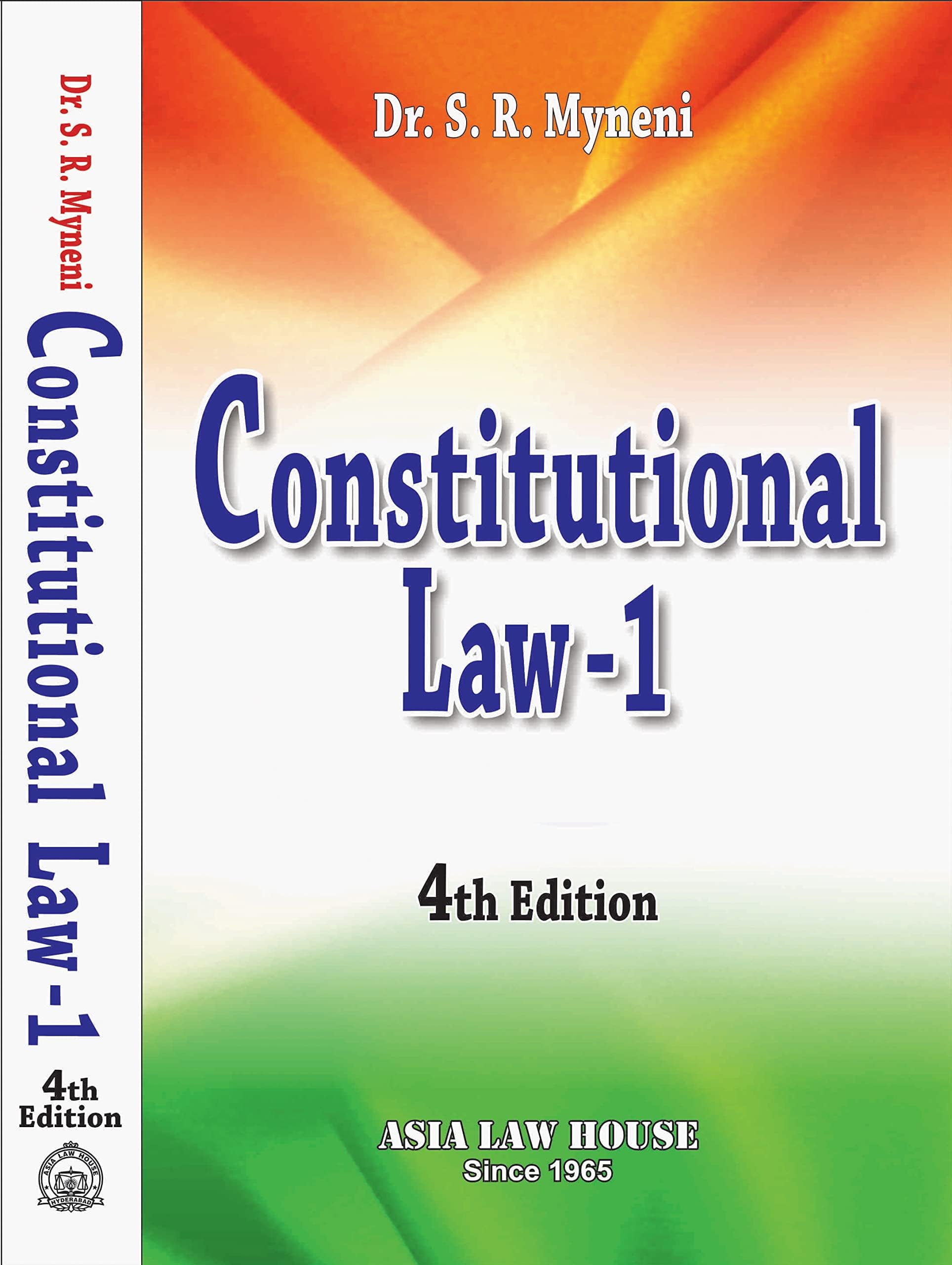 Constitutional Law1 By Dr. S.R. Myneni (4Th Edition 2024)