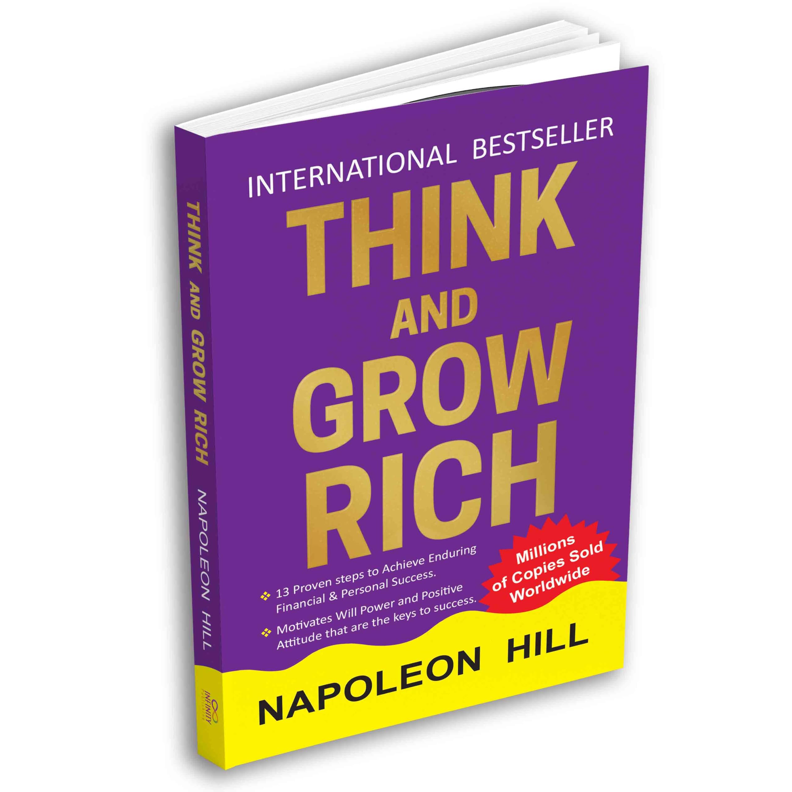Think And Grow Rich by Napoleon Hill (SelfHlep Book)