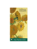 National Gallery: Van Gogh, Sunflowers 2025 Year Planner  Month to View