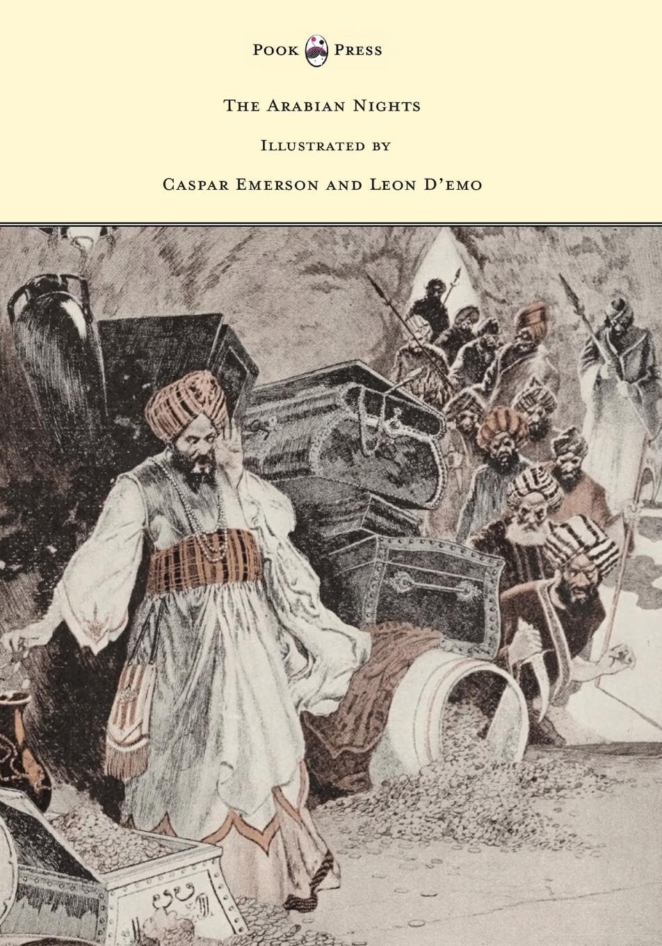 The Arabian Nights  Illustrated by Caspar Emerson and Leon Demo