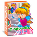 Hello Friend Books My Shaped Story Book: Cinderella  Shaped Story Board Book for Kids