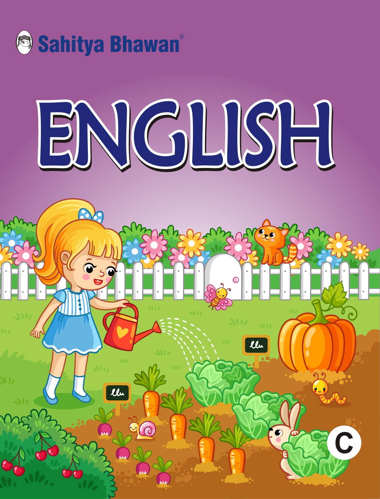 Sahitya Bhawan UKG English Grammar book for Kids 6 to 8 Year Old. Attractive Illustrations and Activities for Pre Primary Childr