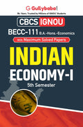 Gullybaba IGNOU CBCS BA (Honours) 5th Sem BECC111 Indian EconomyI in English