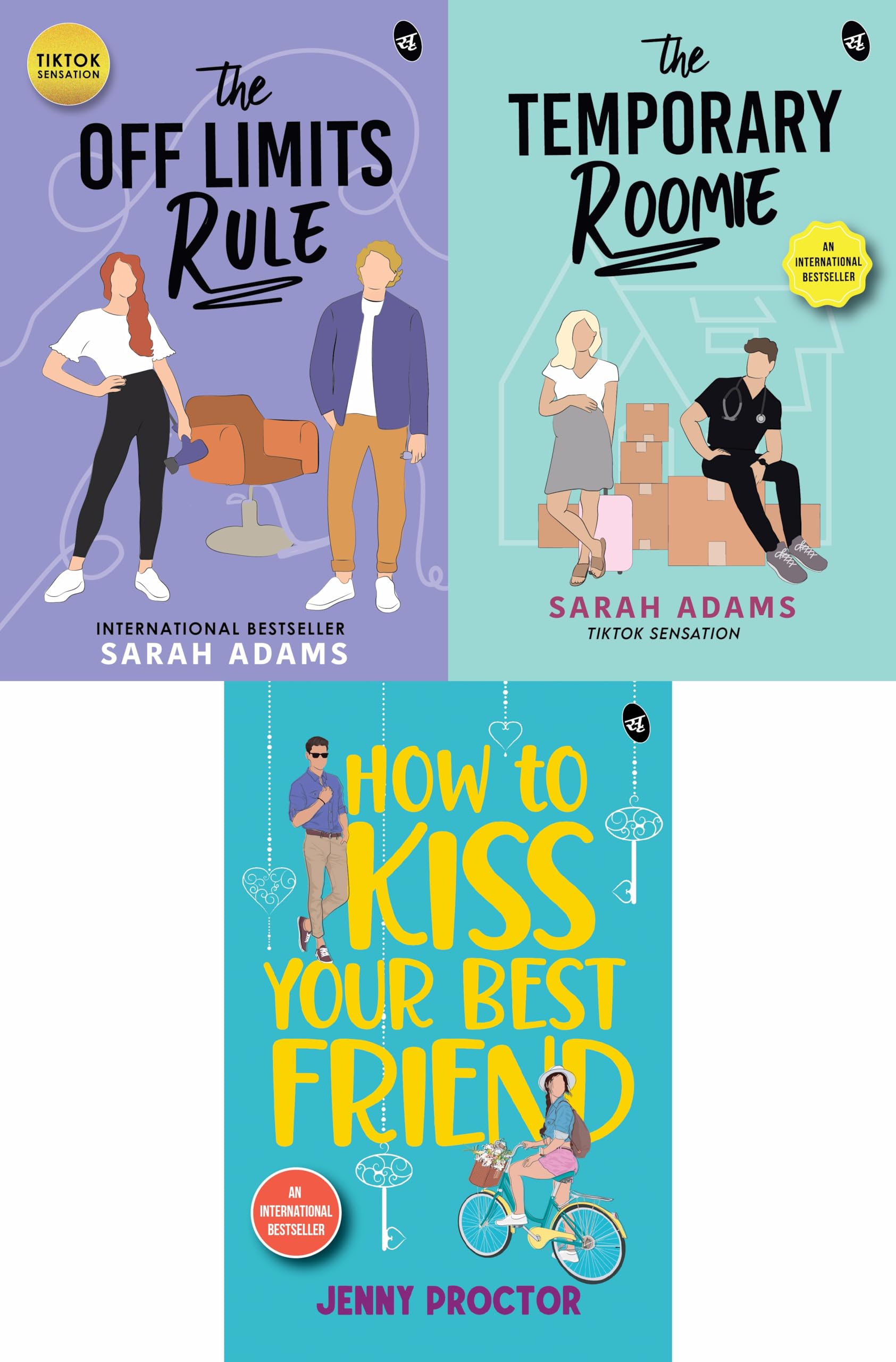 The Off Limits Rule I The Temporary Roomie I How to Kiss Your Best Friend  A hilarious romance of enemies turned lovers