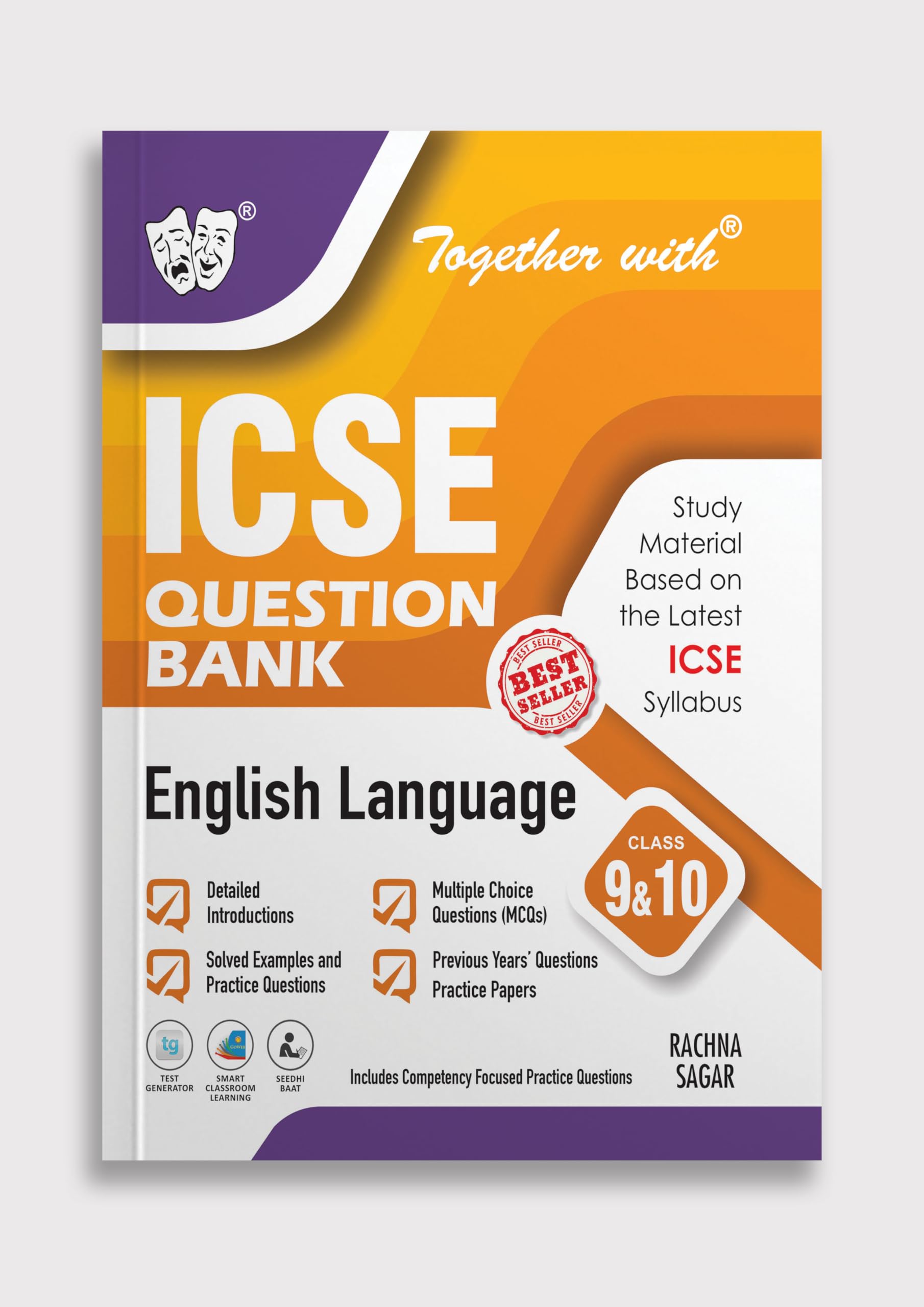 Together with ICSE Question Bank Class 9&10 English Language for 202526 Board Exams (Chapterwise & Topicwise)