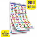English Chart For Kids (16 Charts ) 36 X 50 Cm  Children Spiral Wall Picture Chart Edition 17