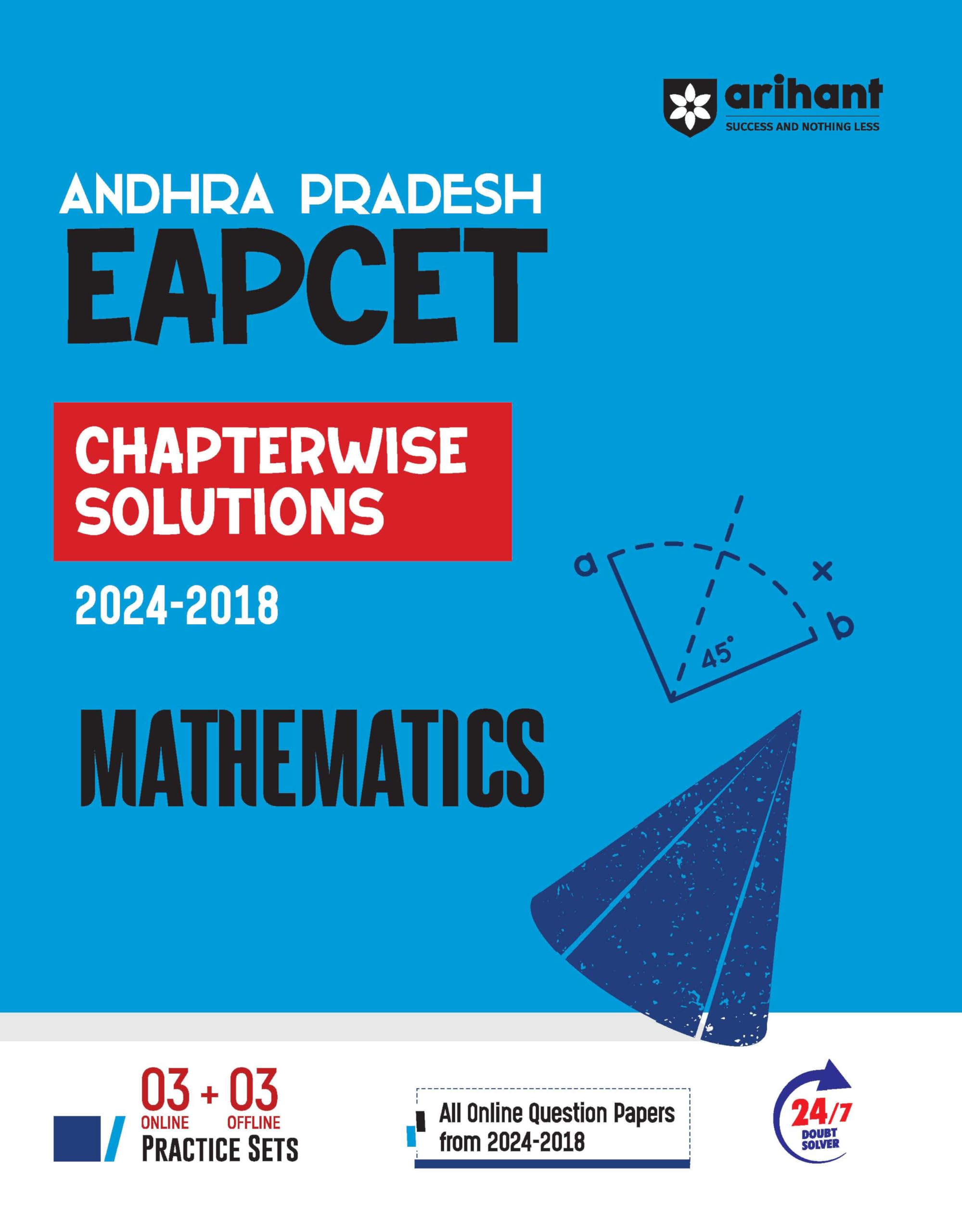 (Old Title) Arihant Andhra Pradesh EAPCET Chapterwise Solutions for Mathematics (20242018)