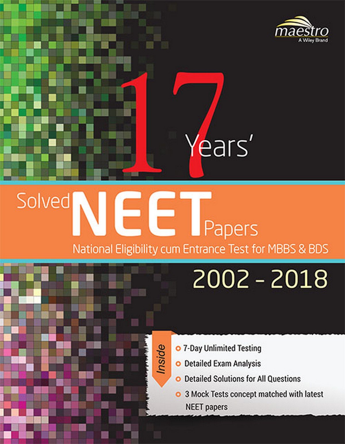 Wileys 17 Years Solved NEET Papers 20022018
