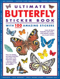 Ultimate Butterfly Sticker Book with 100 Amazing Stickers: Learn All About Butterflies and Moths  with 100 Fantastic Reusable E
