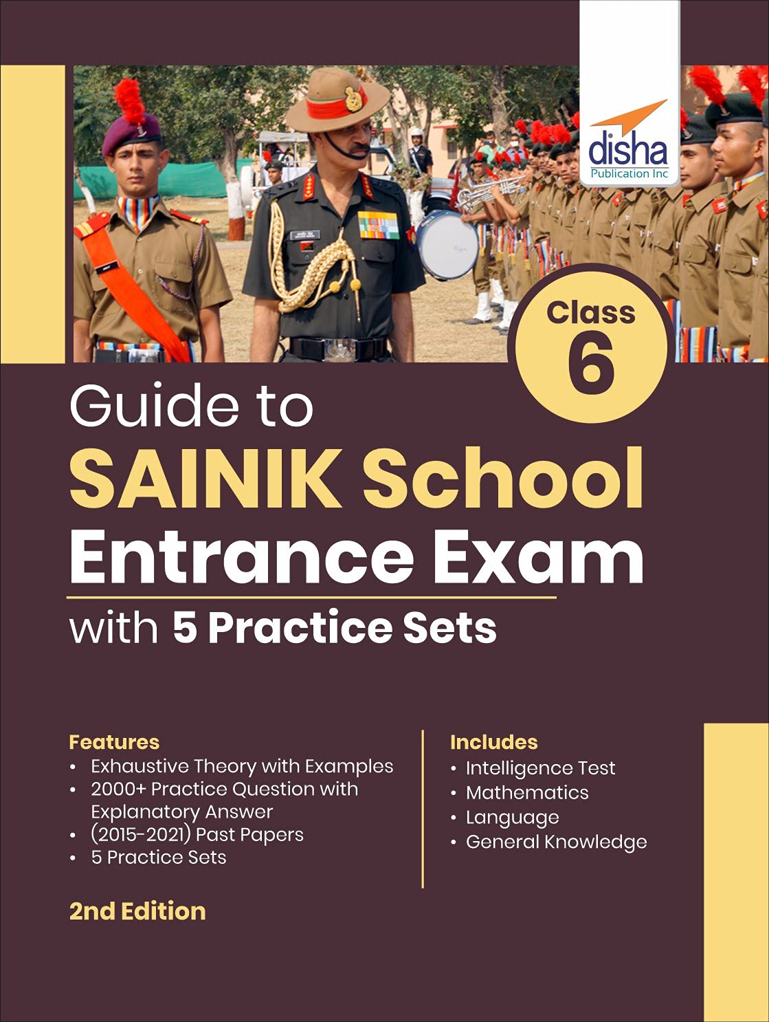Guide To Class 6 Sainik School Entrance Exam With 5 Practice Sets 2Nd Edition