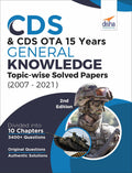 Cds & Cds Ota 15 Years General Knowledge Topic Wise Solved Papers (2007  2021) 2Nd Edition [Paperback] Disha Experts