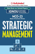 Gullybaba IGNOU MCOM (Revised) 2nd Sem MCO23 Strategic Management in English
