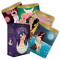 Moon Goddess Oracle: Sacred Feminine Wisdom (36 Gilded Cards and 112Page FullColor Guidebook)