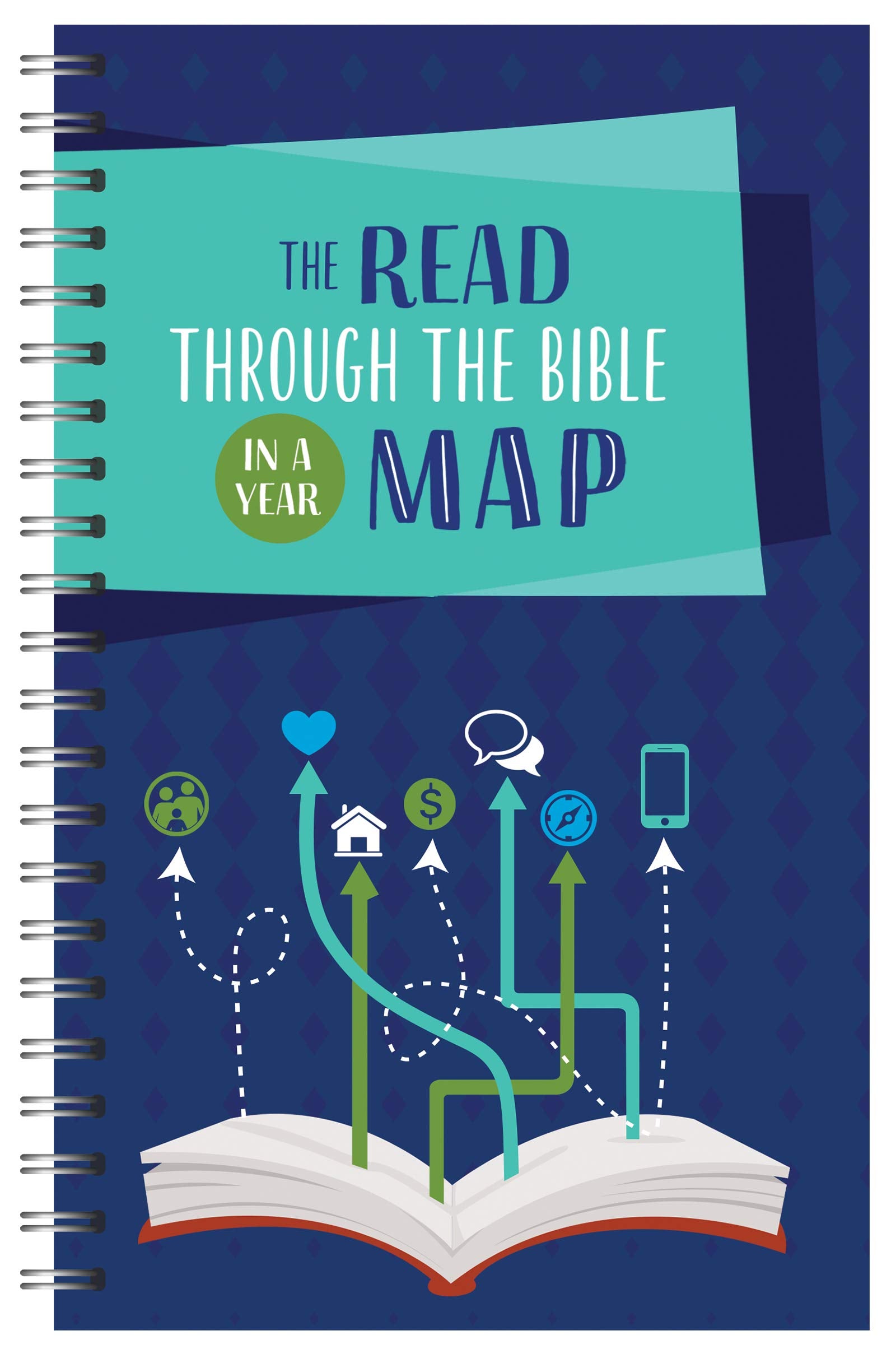 Read Through The Bible In A Year Map (General)