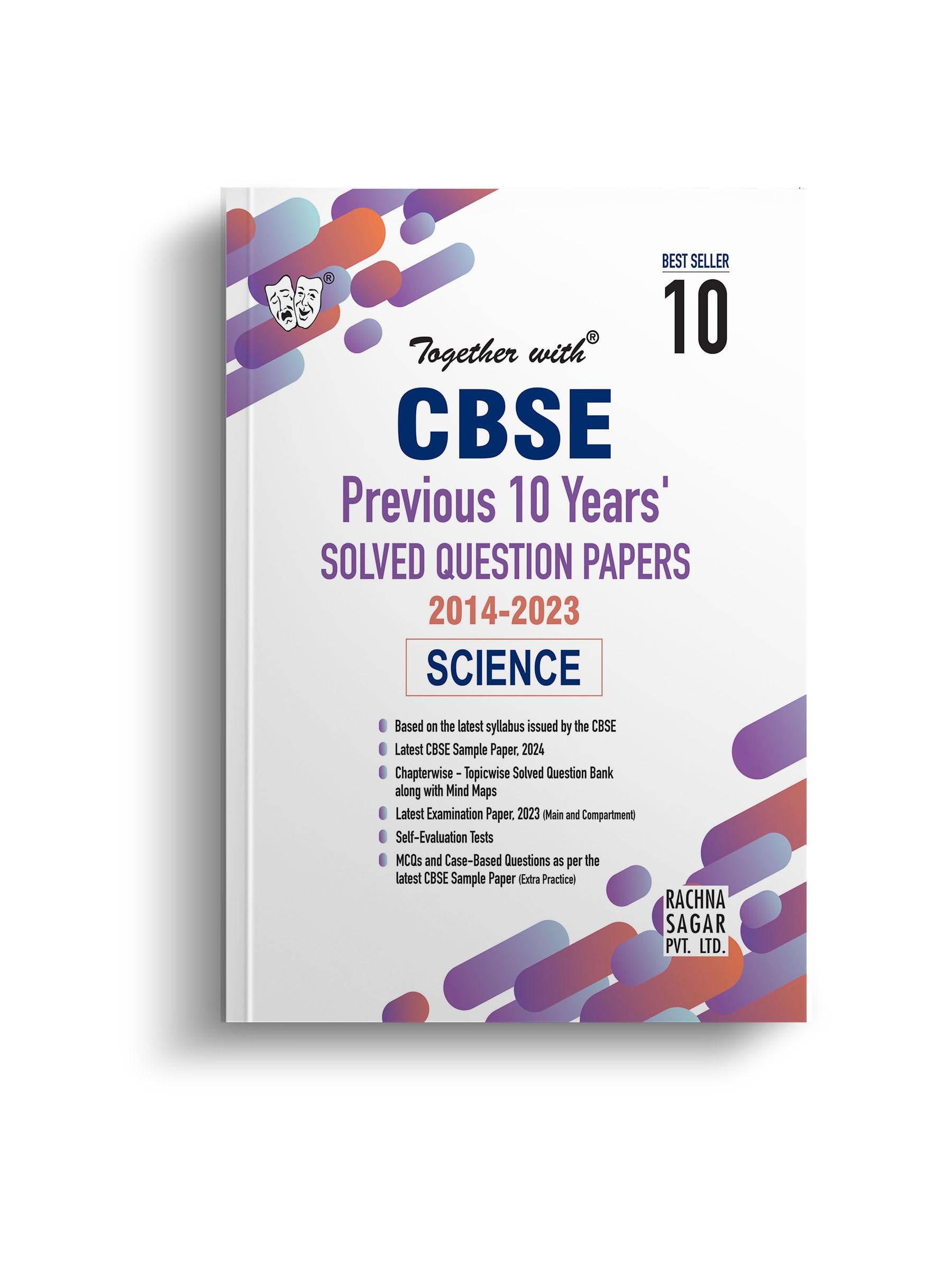 Together with CBSE Class 10 Science Previous 10+ Years Chapter wise Solved Question Bank Exam 202324