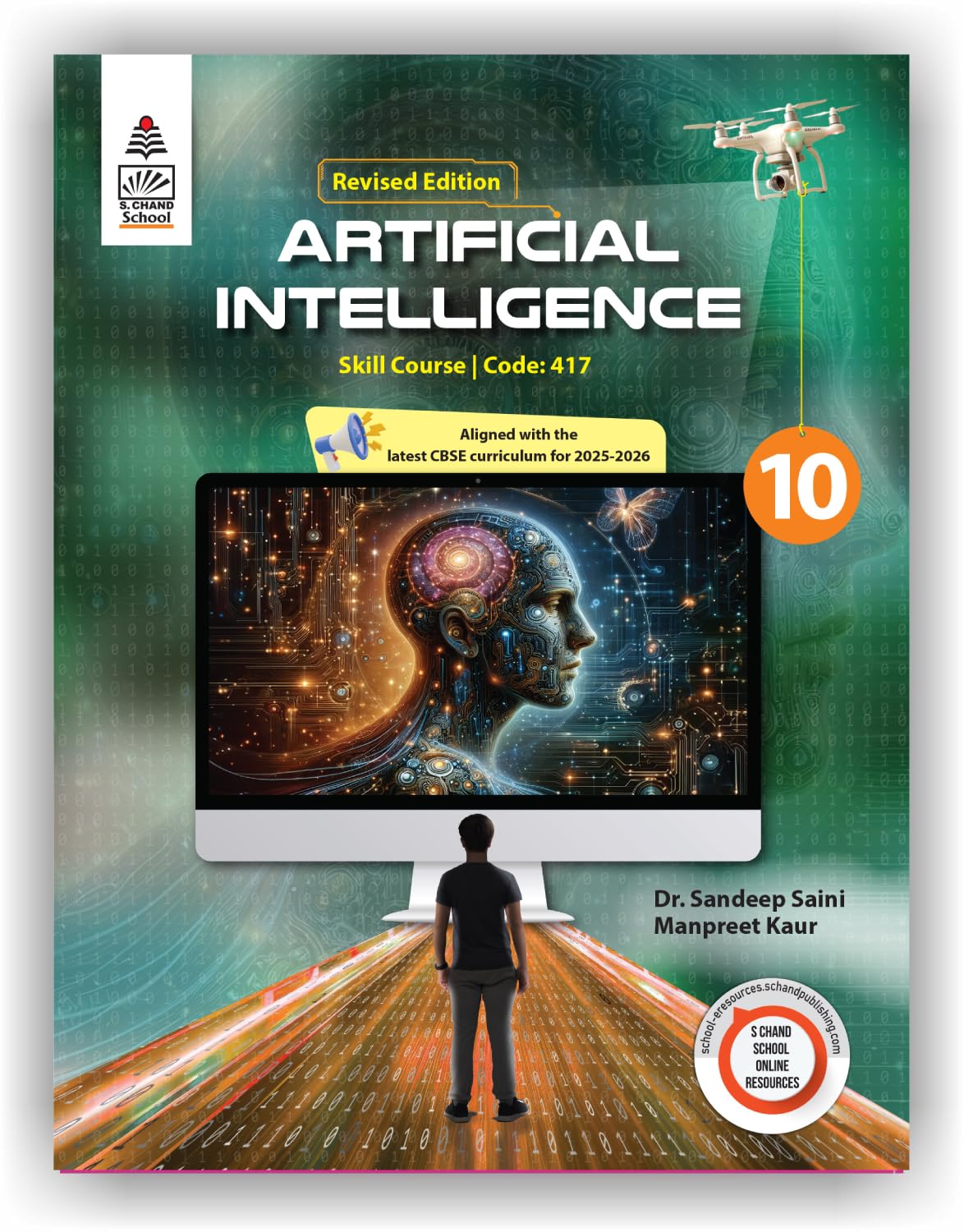 S. Chands Artificial Intelligence Skill Course Book for Class 10  Latest (2025  2026) Aligned with the CBSE Curriculum | AI Re