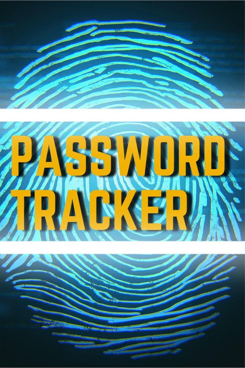 Password Tracker : Password Tracker Journal, Password Log Book with Alphabetical Tabs, Password Notebook & Internet Password Org