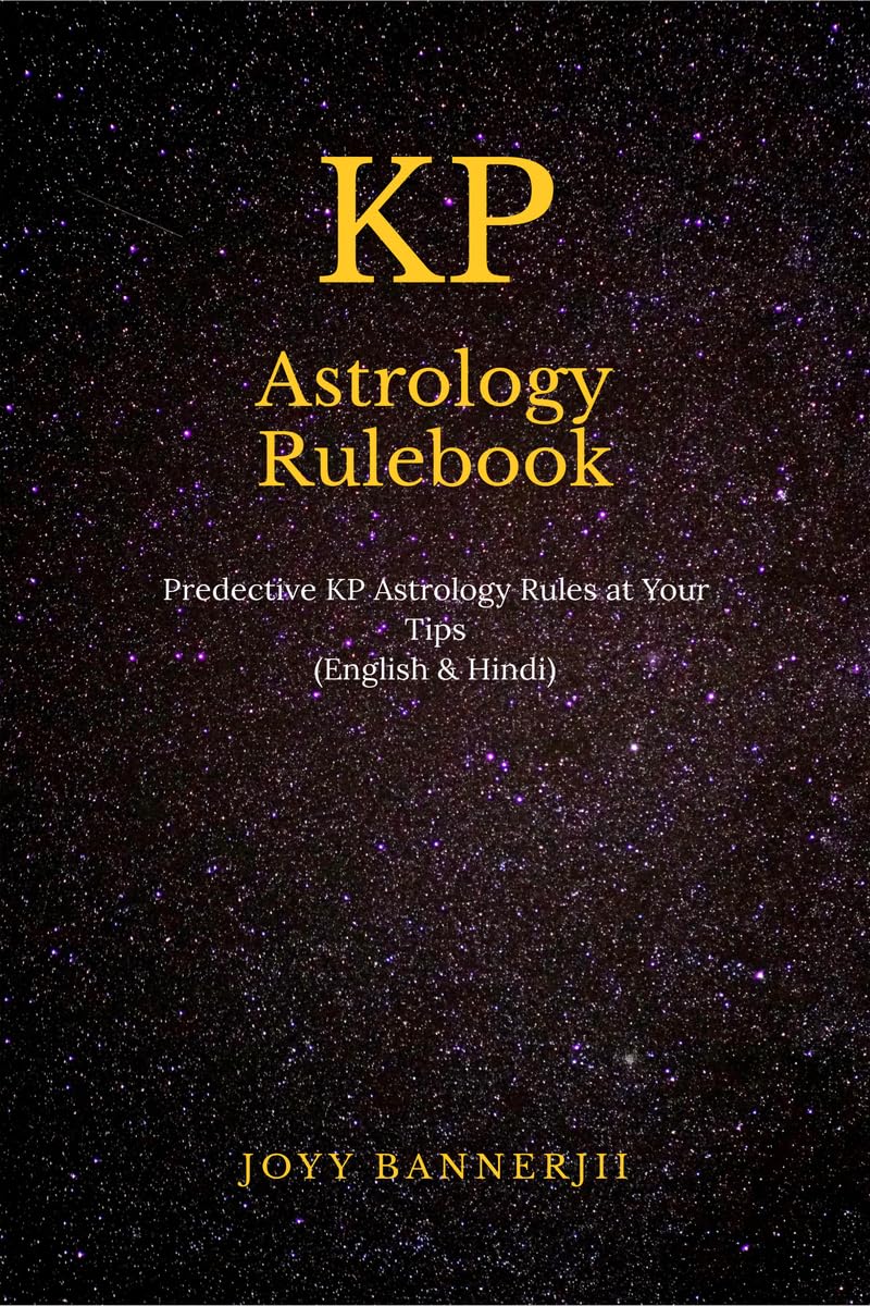 KP Rulebook: Its a KP Astrology Rulebook
