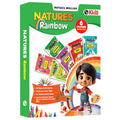 Copy Colour Book For Kids Set Of 6 Books  Animals, Birds, Fishes & Sea Animals, Fruits, Vegetables, Cartoons | 2 To 6 Years Old