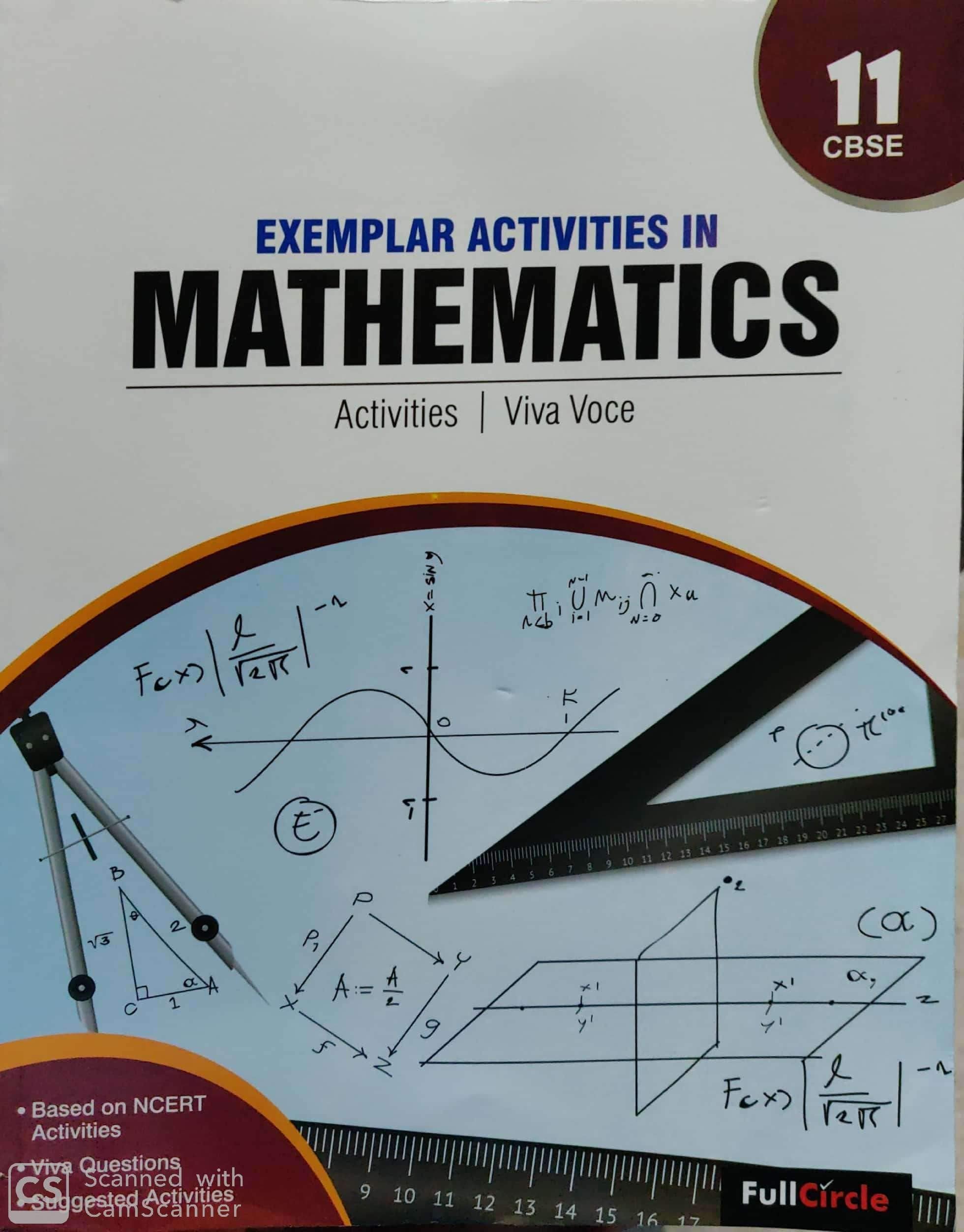 Exemplar Activities In Mathematics Cbse For Class 11Th (2021)