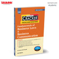 Taxmanns CRACKER for Fundamentals of Business Laws & Business Communication (Paper 1 | FBLC/Law)  Comprehensive | MCQfocused