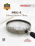Neeraj Meg5  Literary Criticism & Theory  English Medium  For Ma Course Ignou  Chapter Wise Help Book /Guide Including Many
