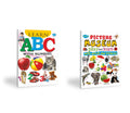 Set Of 2 Books | English Learning Books | Learn Abc With Numbers And Picture Museum