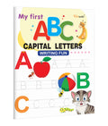 My First Capital Letters ABC Writing Fun : Numbers and Colors Learning Book, Preschool Coloring Book for Beginners, Fun Learning