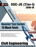 Booster Test Series Ssc Je Paper I Civil Engineering 15 Mock Tests (Questions, Answers & Explanations) 2018