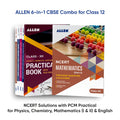 Allen 6In1 Cbse Combo For Class 12: Ncert Solutions With Pcm Practical For Physics, Chemistry, Mathematics (1 & 2) & English