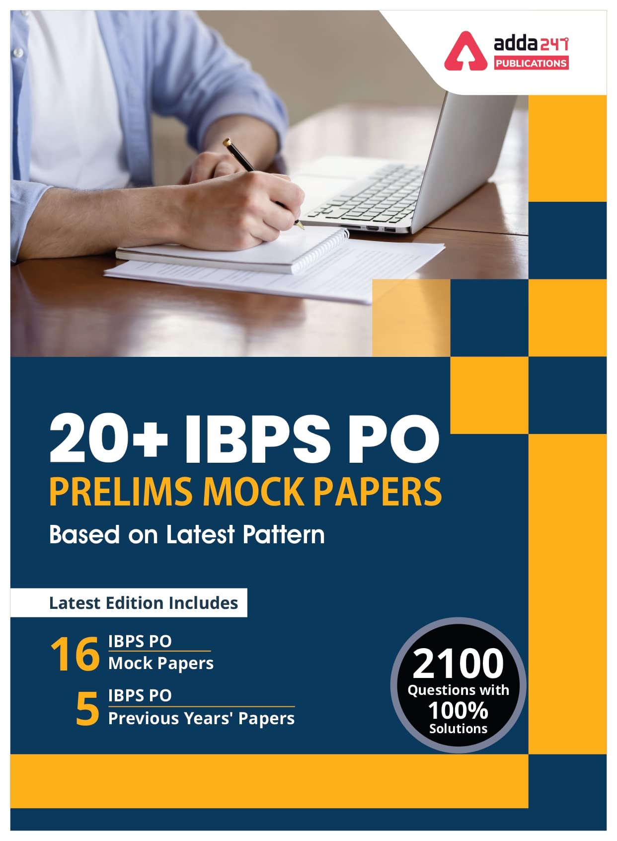 Ibps Po 2023 Previous Year Solved Papers For Prelims. (English Printed Edition) By Adda247 Adda247 Publications