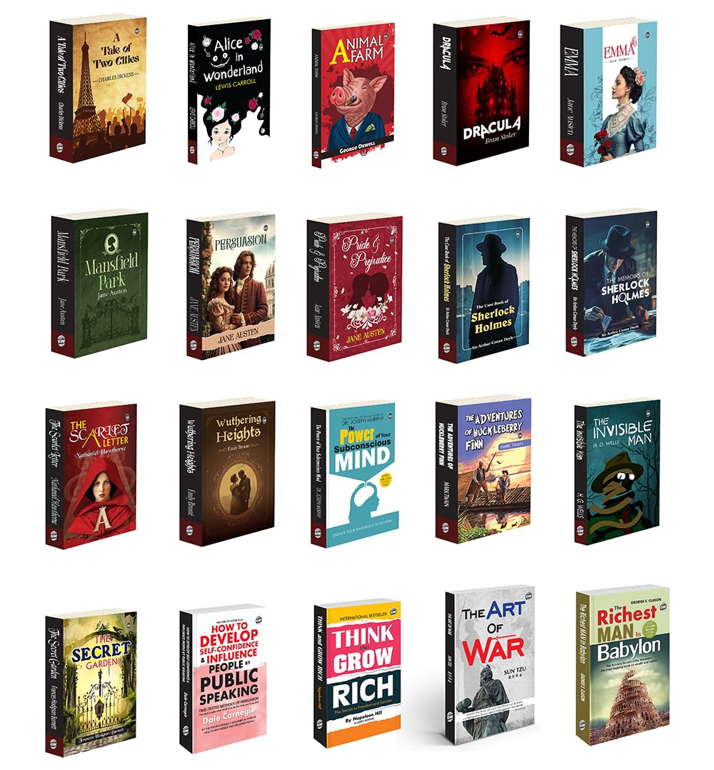 The Case Book of Sherlock Holmes, Animal Farm, Mansfield Park and more : Jane Austen Classics Collection, subconscious mind pow